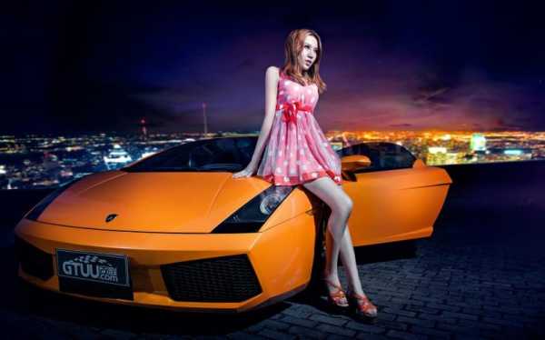 美女与兰博基尼图片(和兰博基尼的合照)-图2 美女与兰博基尼图片(和兰博基尼的合照)-图2