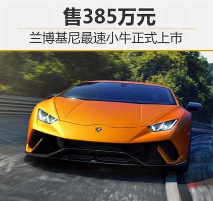 兰博基尼最贵小牛（兰博基尼最便宜的小牛多少钱）