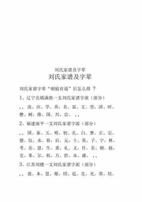 刘氏家谱字辈?昌邑市二手五菱宏光-图2 刘氏家谱字辈?昌邑市二手五菱宏光-图2