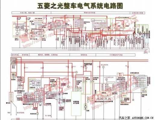 五菱荣光改升降窗电源取哪根线？五菱宏光升降器电路图-图2