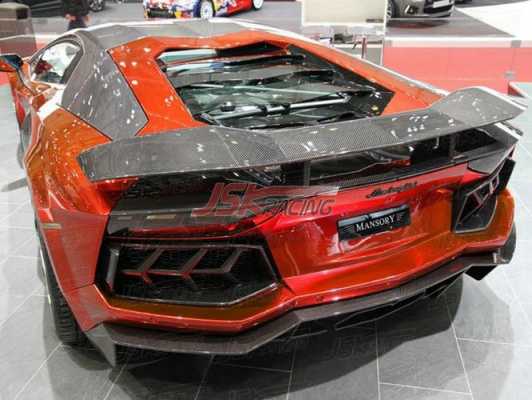 兰博基尼mansory尾翼（兰博基尼aventador尾翼）