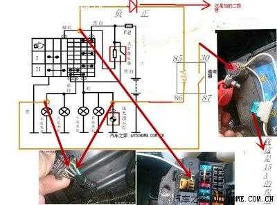 五菱仪表接线的正确接法？五菱宏光s中控锁线路图