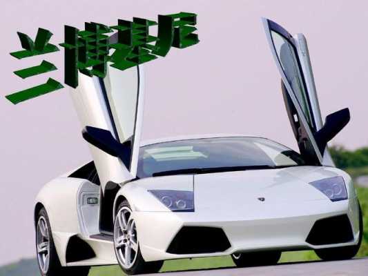 百里挑一兰博基尼的简单介绍-图1 百里挑一兰博基尼的简单介绍-图1