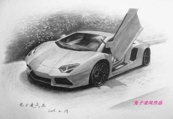兰博基尼egoista素描（兰博基尼egoista车模）