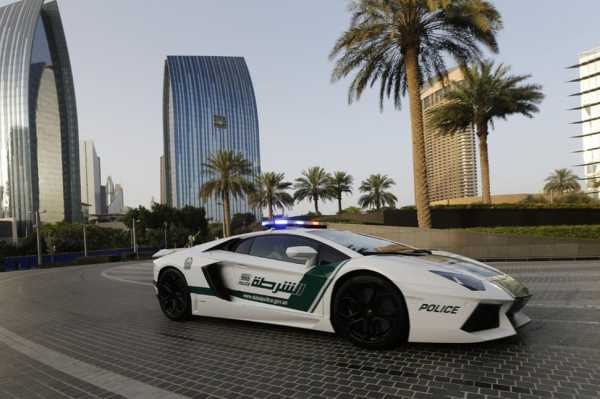 白色的兰博基尼警车（白色兰博基尼视频）