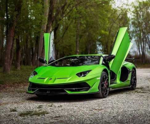 兰博基尼aventador绿色（兰博基尼绿色的）