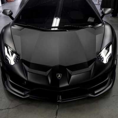 兰博基尼svj亮黑色（兰博基尼aventador s黑色）