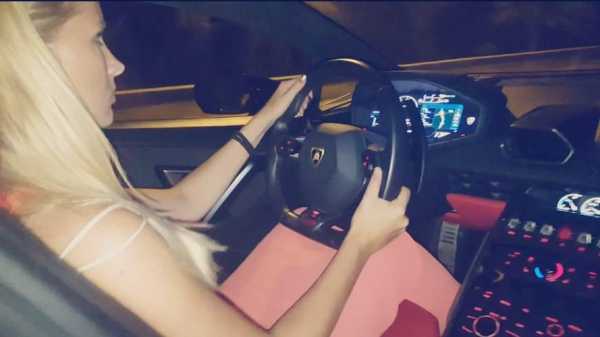 女人开兰博基尼视频（开兰博基尼的女司机）