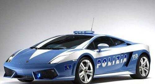 兰博基尼警车雷霆911（兰博基尼警车简笔画）