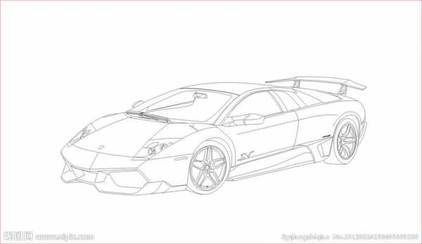 兰博基尼的速写(兰博基尼素描简笔画)-图3 兰博基尼的速写(兰博基尼素描简笔画)-图3