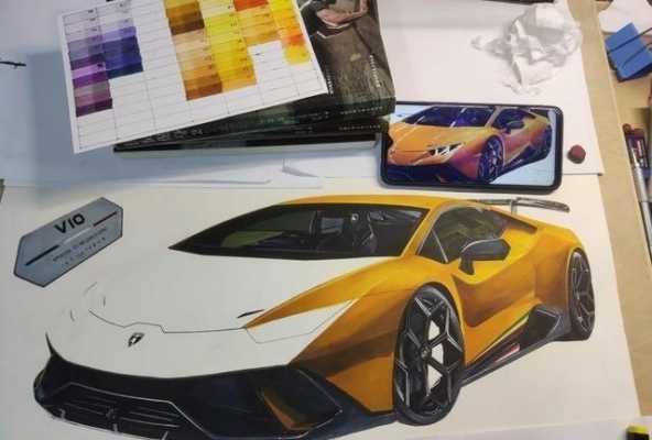 兰博基尼的步骤画(兰博基尼的画法一步一步画)-图3 兰博基尼的步骤画(兰博基尼的画法一步一步画)-图3