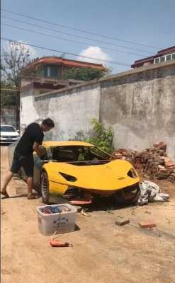 快手自制兰博基尼(怎么制作一辆兰博基尼)-图3 快手自制兰博基尼(怎么制作一辆兰博基尼)-图3