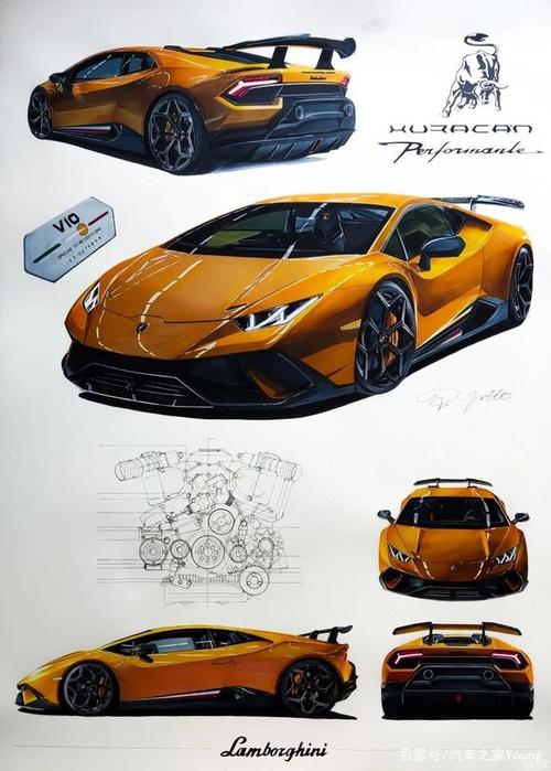 兰博基尼车轮画法(兰博基尼画法视频教程)-图2 兰博基尼车轮画法(兰博基尼画法视频教程)-图2