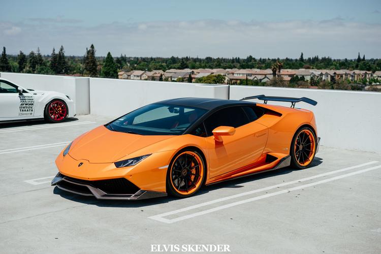 荧光橙兰博基尼(兰博基尼huracan evo荧光)-图2 荧光橙兰博基尼(兰博基尼huracan evo荧光)-图2