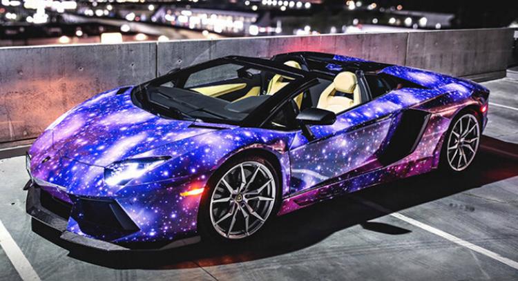 兰博基尼星空涂装(兰博基尼科幻涂装)-图1 兰博基尼星空涂装(兰博基尼科幻涂装)-图1