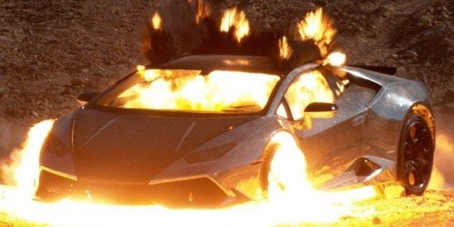 兰博基尼炸裂测试（兰博基尼爆炸）