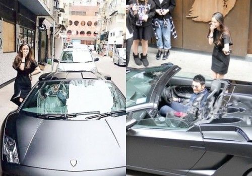 黄晓明和angelababy兰博基尼(黄晓明送baby二手兰博基尼多少钱)-图2 黄晓明和angelababy兰博基尼(黄晓明送baby二手兰博基尼多少钱)-图2