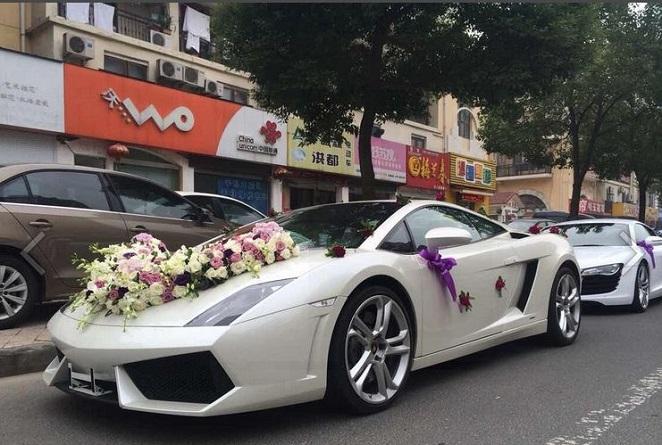 婚庆一天兰博基尼车价（兰博基尼婚车队）