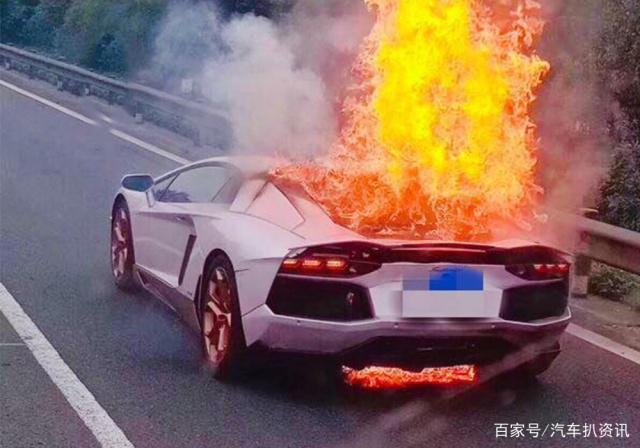 兰博基尼着火图片(兰博基尼起火)-图2 兰博基尼着火图片(兰博基尼起火)-图2