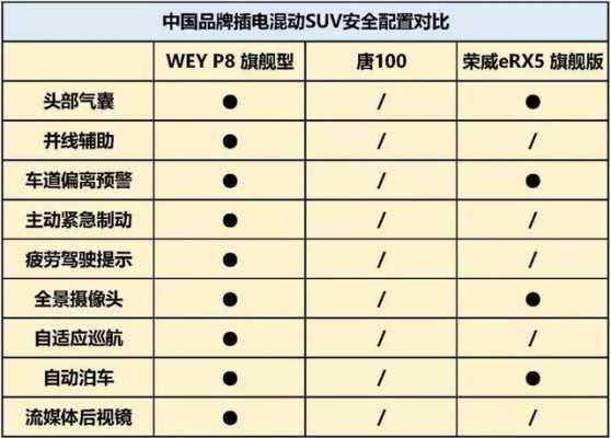 p8汽车安全配置