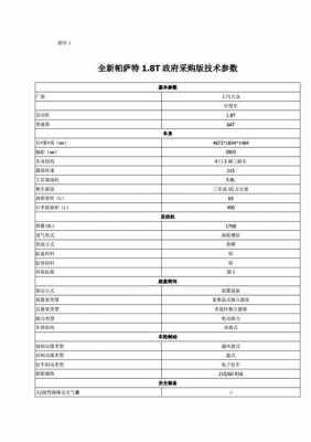 政府特供帕萨特配置的简单介绍-图2 政府特供帕萨特配置的简单介绍-图2