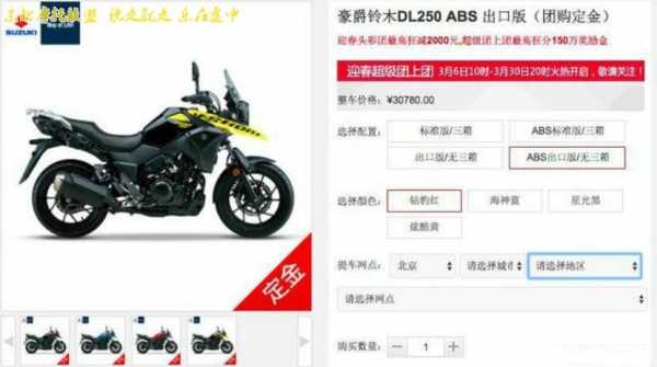 dl250配置