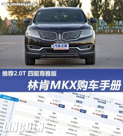 mkx尊雅版配置