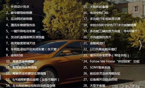 福特福克斯的性能配置-图2 福特福克斯的性能配置-图2