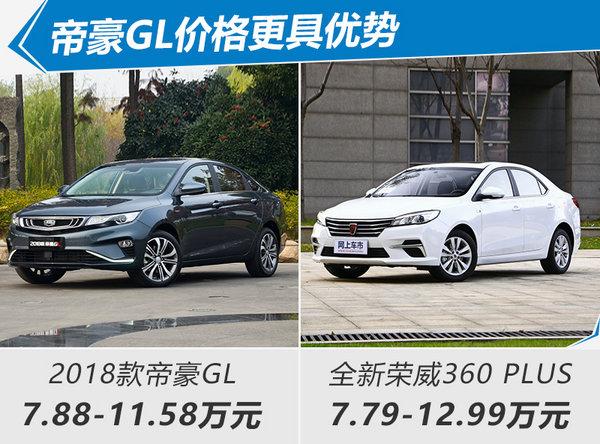 2018帝豪gl报价配置