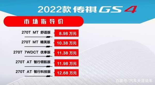 gs4新款配置参数-图3 gs4新款配置参数-图3