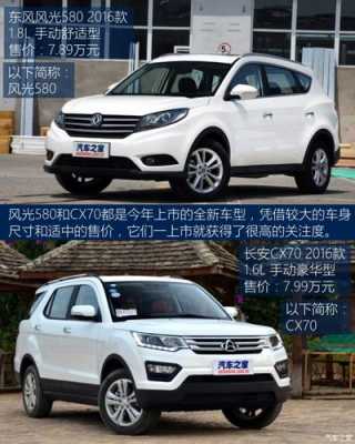 东风风光580配置对比-图2 东风风光580配置对比-图2