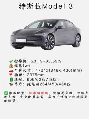 特斯拉model3国产配置-图3 特斯拉model3国产配置-图3