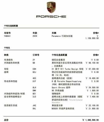帕拉梅拉配置表-图3 帕拉梅拉配置表-图3