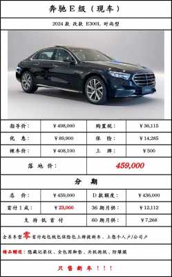 2017款奔驰e配置-图1
